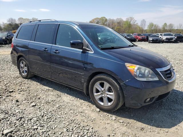 5FNRL3H90AB057739 - 2010 HONDA ODYSSEY TOURING BLUE photo 4