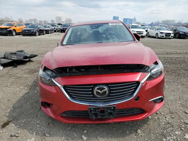 JM1GL1W54H1129718 - 2017 MAZDA 6 GRAND TOURING RED photo 5