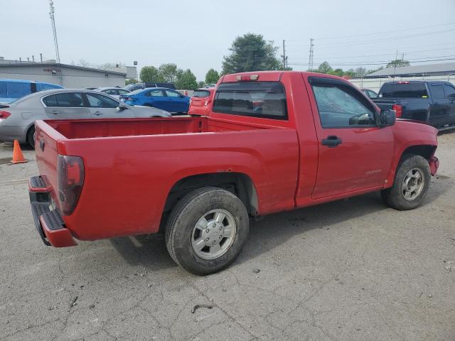 1GCCS148758290209 - 2005 CHEVROLET COLORADO RED photo 3