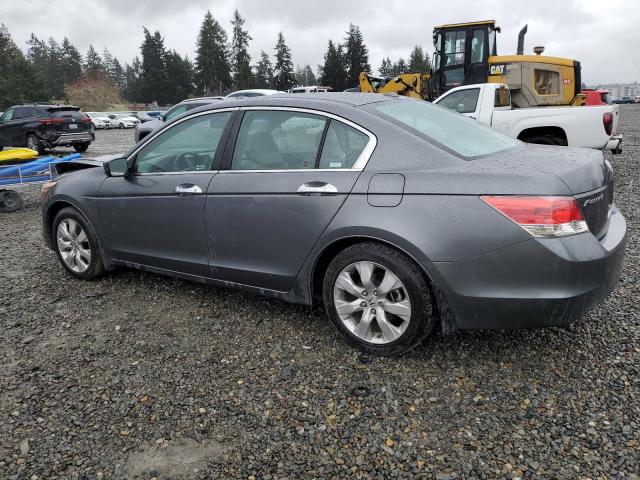 1HGCP36868A070391 - 2008 HONDA ACCORD EXL CHARCOAL photo 2