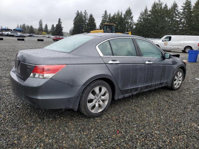 1HGCP36868A070391 - 2008 HONDA ACCORD EXL CHARCOAL photo 3