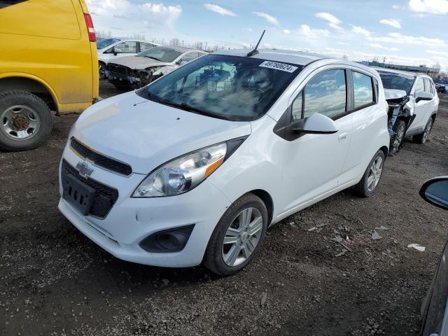 KL8CB6S99EC444546 - 2014 CHEVROLET SPARK LS WHITE photo 1