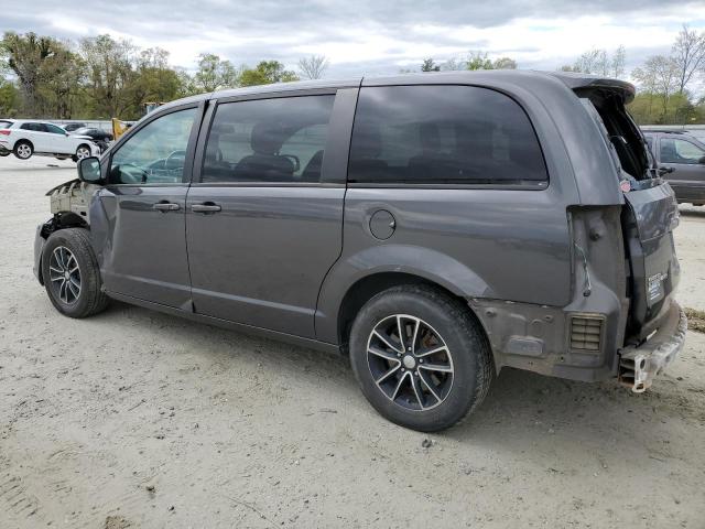 2C4RDGBG4JR173624 - 2018 DODGE GRAND CARA SE GRAY photo 2