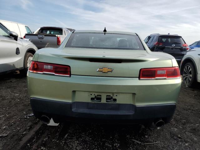 2G1FA1E35E9168402 - 2014 CHEVROLET CAMARO LS GREEN photo 6