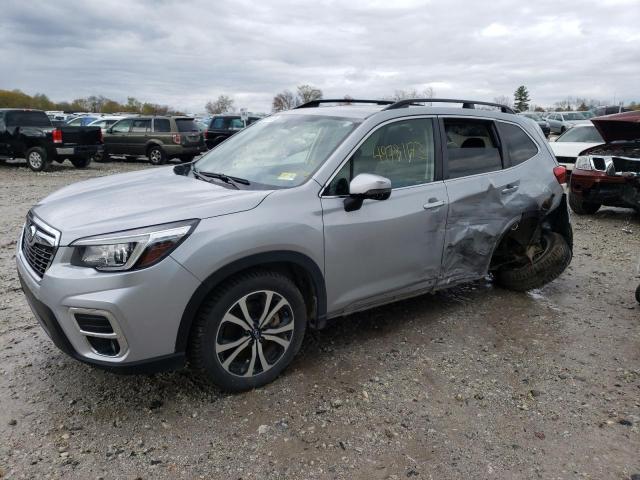 JF2SKAUC5KH495282 - 2019 SUBARU FORESTER LIMITED SILVER photo 1