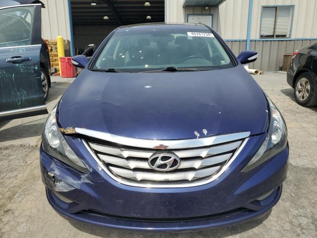 5NPEC4AC7BH125192 - 2011 HYUNDAI SONATA SE BLUE photo 5