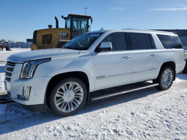 1GYS4KKJ3HR145050 - 2017 CADILLAC ESCALADE ESV PLATINUM Ақ фото 1