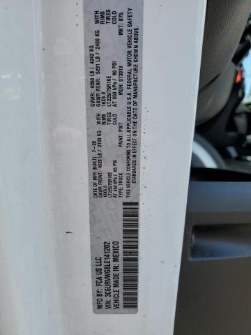 3C6URVWG8LE141202 - 2020 RAM PROMASTER 3500 STANDARD Weiß Foto 13