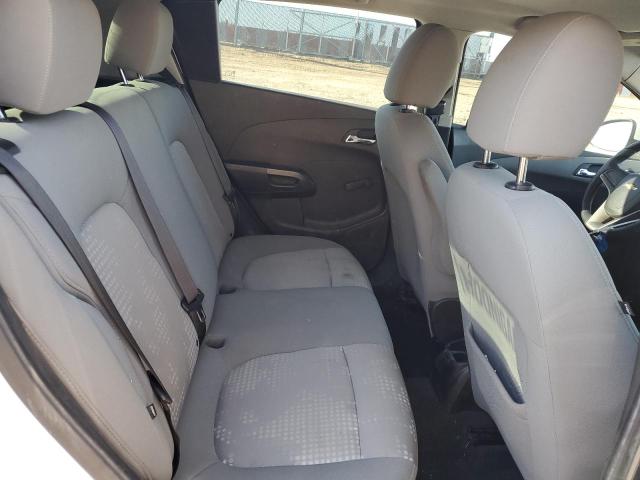 1G1JA6SH8D4101740 - 2013 CHEVROLET SONIC LS 白色 照片 10