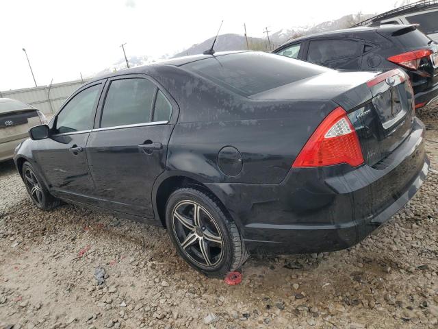 3FAHP0HG5AR231533 - 2010 FORD FUSION SE BLACK photo 2