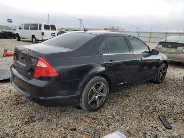 3FAHP0HG5AR231533 - 2010 FORD FUSION SE BLACK photo 3