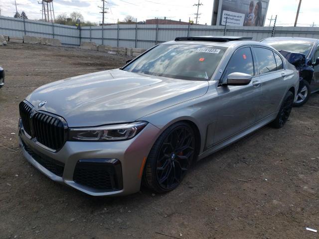 WBA7T4C01NCH77172 - 2022 BMW 740 XI GRAY photo 1