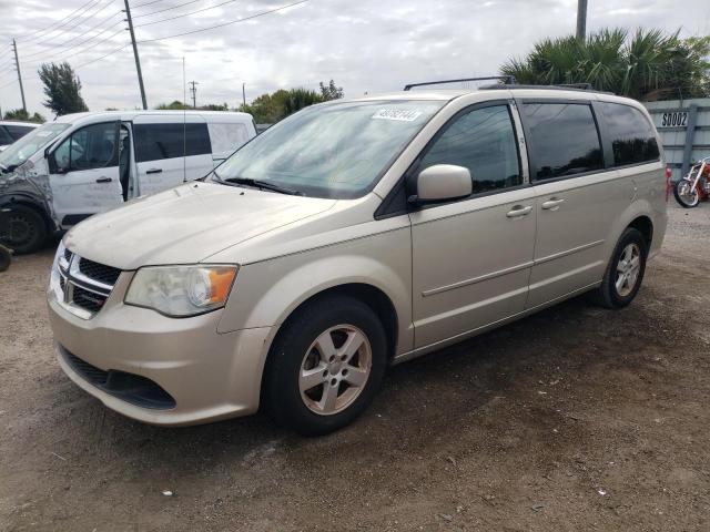 2C4RDGCG2DR552513 - 2013 DODGE GRAND CARA SXT CREAM photo 1