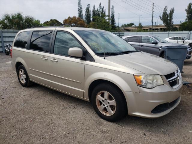 2C4RDGCG2DR552513 - 2013 DODGE GRAND CARA SXT CREAM photo 4