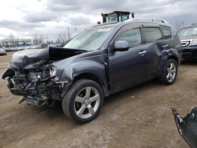 JA4MT41X58Z601059 - 2008 MITSUBISHI OUTLANDER XLS GRAY photo 1