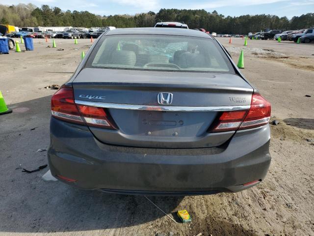 2HGFB2F9XDH513619 - 2013 HONDA CIVIC EXL CHARCOAL photo 6