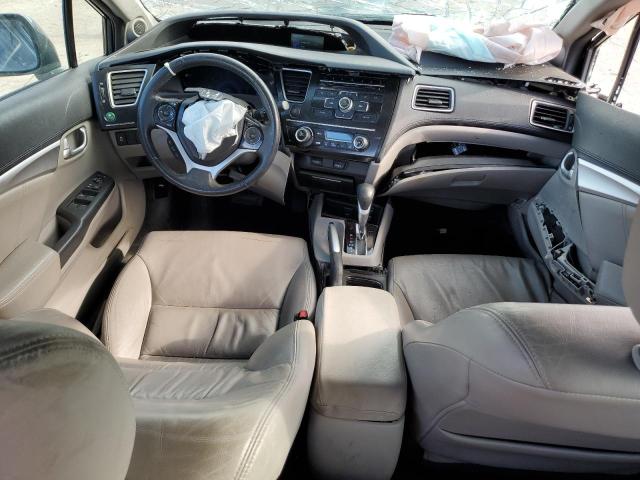 2HGFB2F9XDH513619 - 2013 HONDA CIVIC EXL CHARCOAL photo 8
