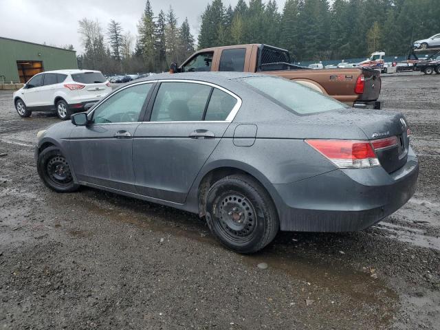 1HGCP2E30BA034011 - 2011 HONDA ACCORD LX GRAY photo 2