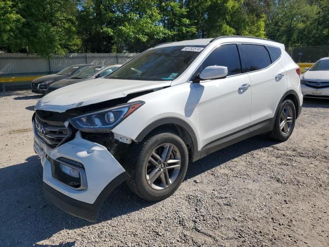 5NMZU3LB6HH018265 - 2017 HYUNDAI SANTA FE S WHITE photo 1