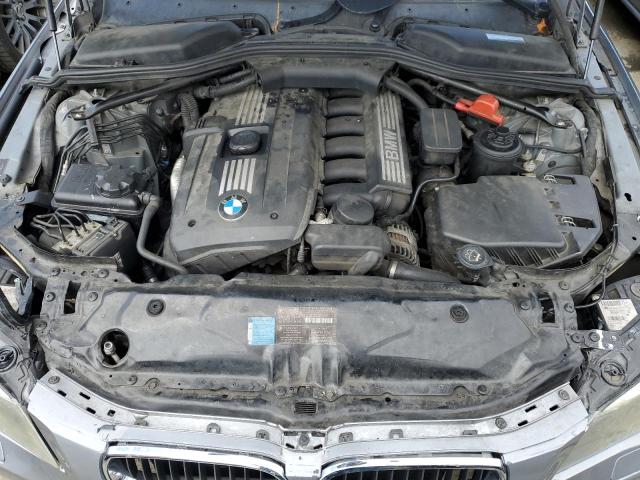 WBANU53528CT00130 - 2008 BMW 528 I Szary zdjęcie 11
