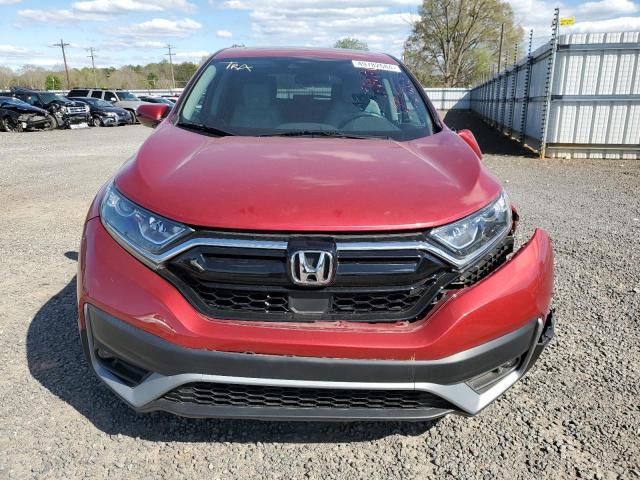 5J6RW1H54ML007026 - 2021 HONDA CR-V EX RED photo 5