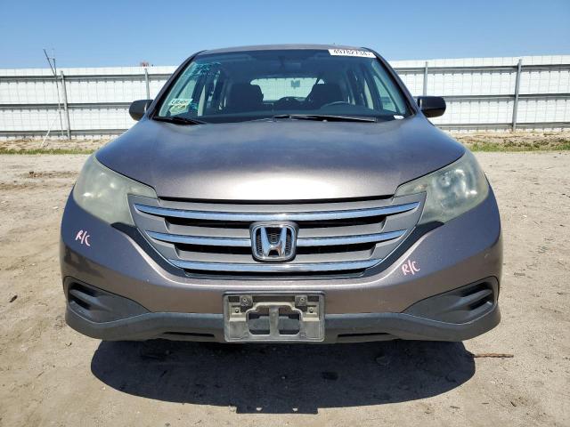 5J6RM3H32CL025510 - 2012 HONDA CR-V LX BROWN photo 5