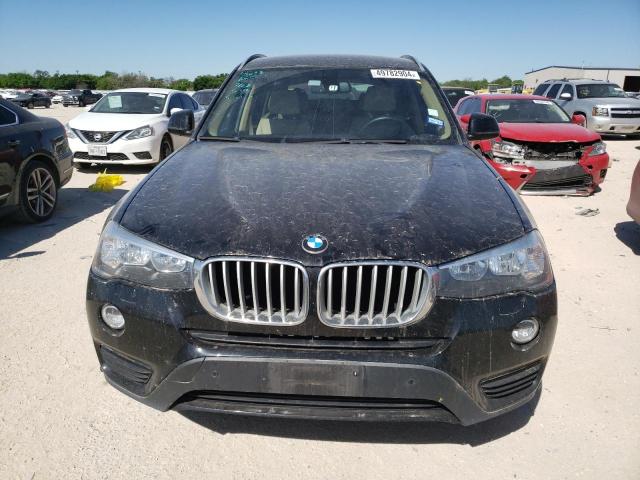 5UXWZ7C32H0V87634 - 2017 BMW X3 SDRIVE28I BLACK photo 5