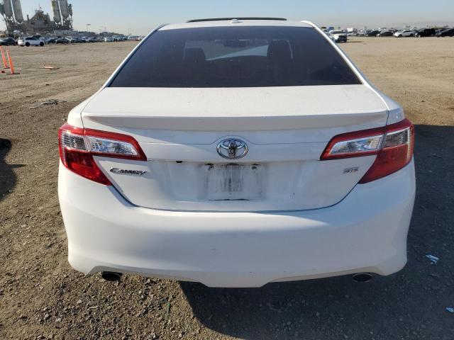 4T1BK1FK3CU514144 - 2012 TOYOTA CAMRY SE WHITE photo 6