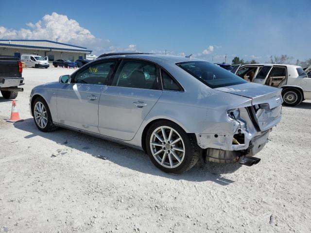 WAUFFAFLXFN027991 - 2015 AUDI A4 PREMIUM PLUS SILVER photo 2