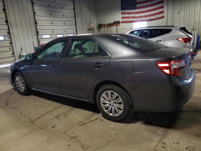 4T1BF1FK1DU649600 - 2013 TOYOTA CAMRY L GRAY photo 2