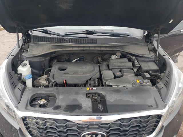 5XYPGDA37KG472977 - 2019 KIA SORENTO L BLUE photo 12