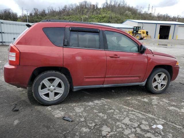 1J4NT4FAXAD599529 - 2010 JEEP COMPASS SPORT RED photo 3