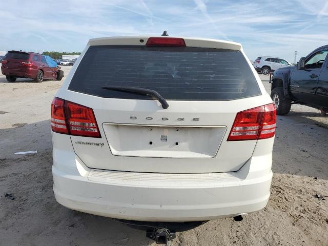 3C4PDCAB1DT600443 - 2013 DODGE JOURNEY SE WHITE photo 6