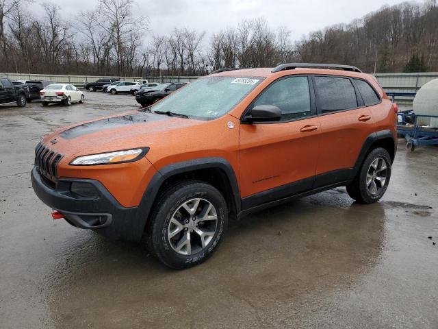 1C4PJMBS0FW563198 - 2015 JEEP CHEROKEE TRAILHAWK ORANGE photo 1