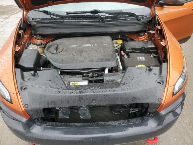 1C4PJMBS0FW563198 - 2015 JEEP CHEROKEE TRAILHAWK ORANGE photo 12