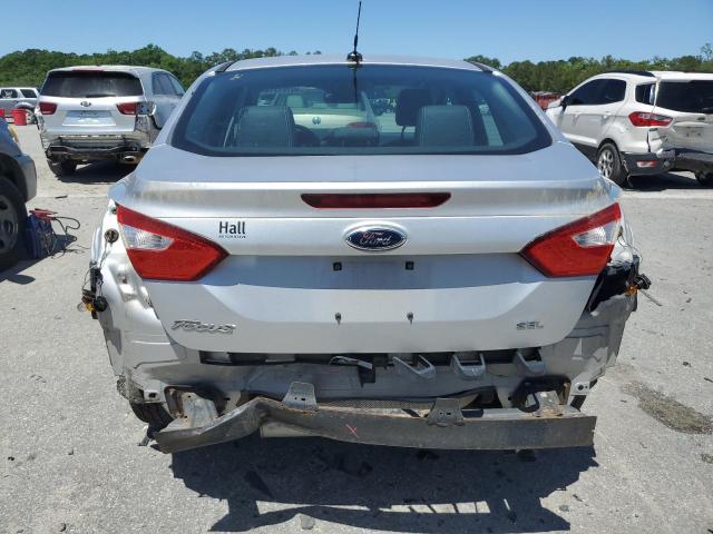 1FAHP3H20CL138233 - 2012 FORD FOCUS SEL SILVER photo 6