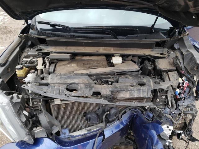 5N1DR2MM8HC615756 - 2017 NISSAN PATHFINDER S BLUE photo 12