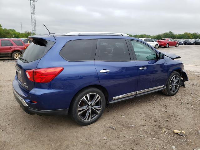 5N1DR2MM8HC615756 - 2017 NISSAN PATHFINDER S BLUE photo 3