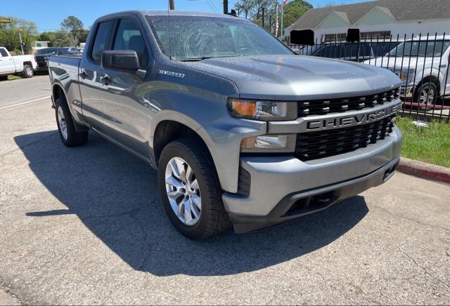 1GCRWBEF7KZ207384 - 2019 CHEVROLET SILVERADO C1500 CUSTOM GRAY photo 1