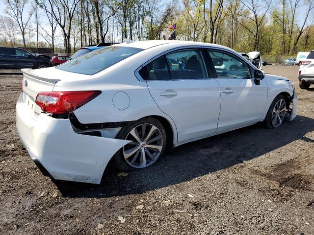 4S3BNAN6XJ3005123 - 2018 SUBARU LEGACY 2.5I LIMITED WHITE photo 3