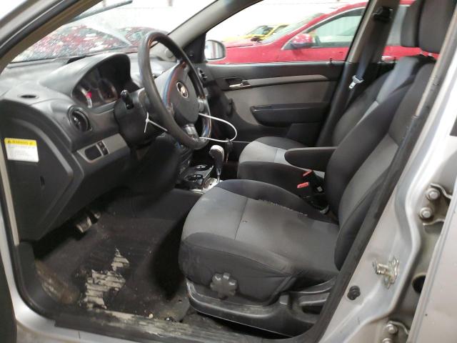 KL1TD66E69B663699 - 2009 CHEVROLET AVEO LS 银色 照片 7