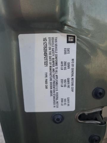 1G1ZT62845F277221 - 2005 CHEVROLET MALIBU MAXX LS 绿色 照片 13