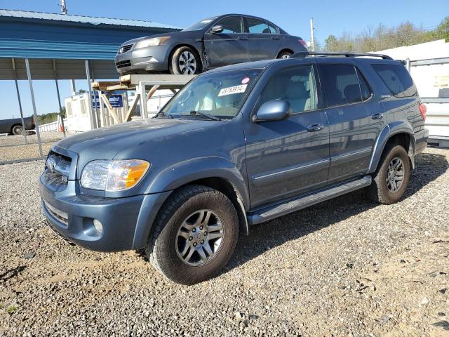 5TDBT48A06S263910 - 2006 TOYOTA SEQUOIA LIMITED BLUE photo 1