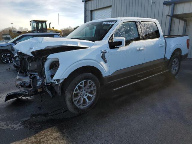 1FTEW1C82PFA62292 - 2023 FORD F150 SUPERCREW WHITE photo 1