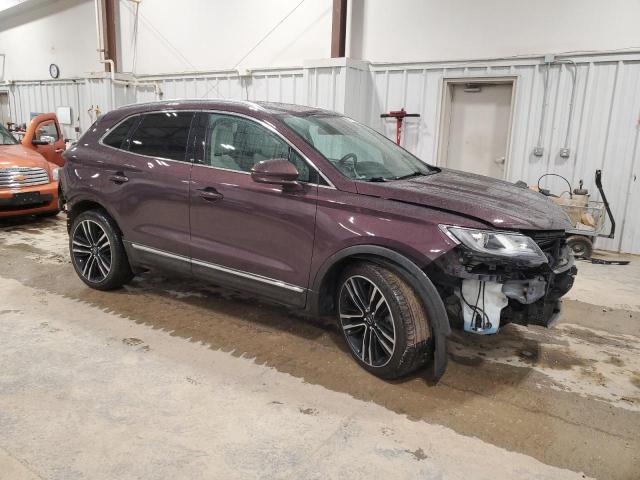 5LMTJ4DH8HUL70563 - 2017 LINCOLN MKC BLACK LABEL Bordeaux Foto 4