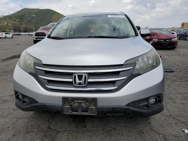 JHLRM3H7XCC012466 - 2012 HONDA CR-V EXL SILVER photo 5