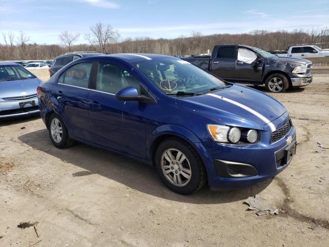 1G1JC5SB0D4246805 - 2013 CHEVROLET SONIC LT BLUE photo 4