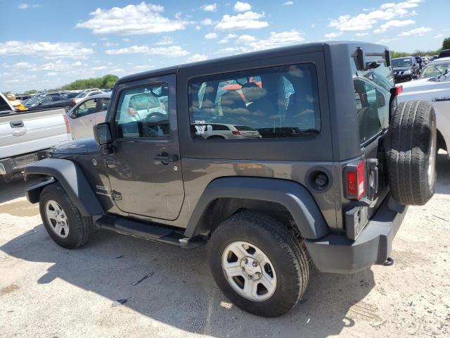 1C4AJWAG4JL889580 - 2018 JEEP WRANGLER SPORT GRAY photo 2