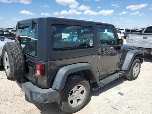 1C4AJWAG4JL889580 - 2018 JEEP WRANGLER SPORT GRAY photo 3