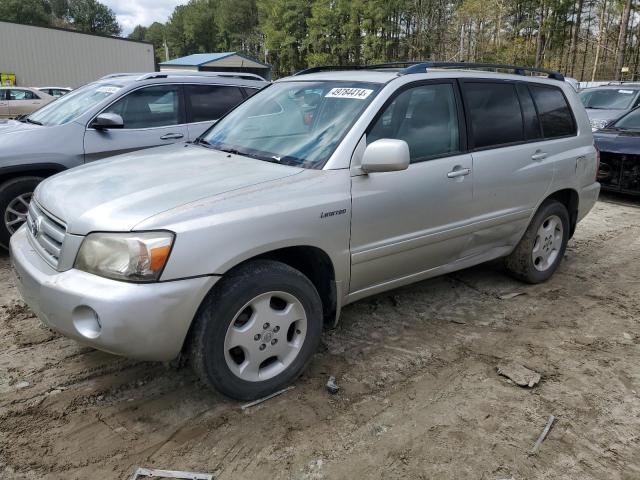 JTEEP21A050116614 - 2005 TOYOTA HIGHLANDER LIMITED SILVER photo 1